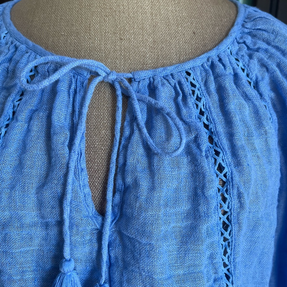 SUNDANCE - Periwinkle Blue Women's Top - Picture 3 of 9